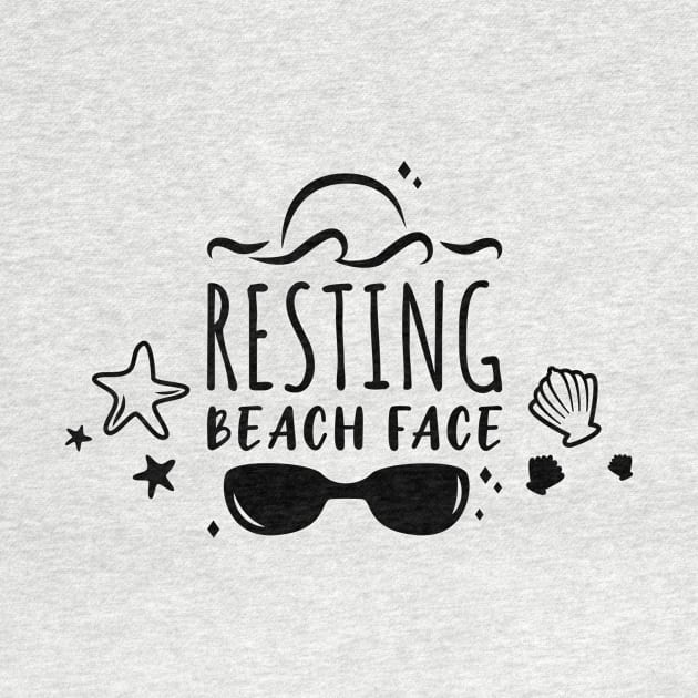 Resting Beach Face by notami